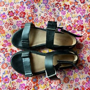 Madewell chunky leather sandals